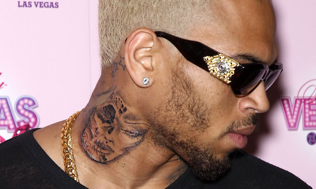 Chris Browns New Tattoo Is Sickening Music The Guardian