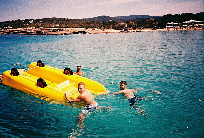 Lomography gallery: Lomography gallery: Ibiza boys