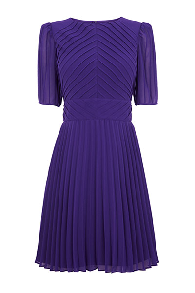 Get the look - Carey: Pleated dress £160, karenmillen.com