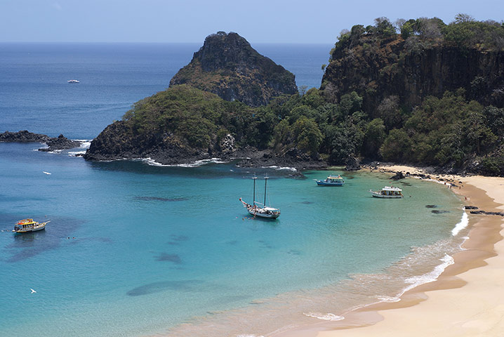 Brazil beaches: Praia do Sancho, Fernando de Noronha, Brazil