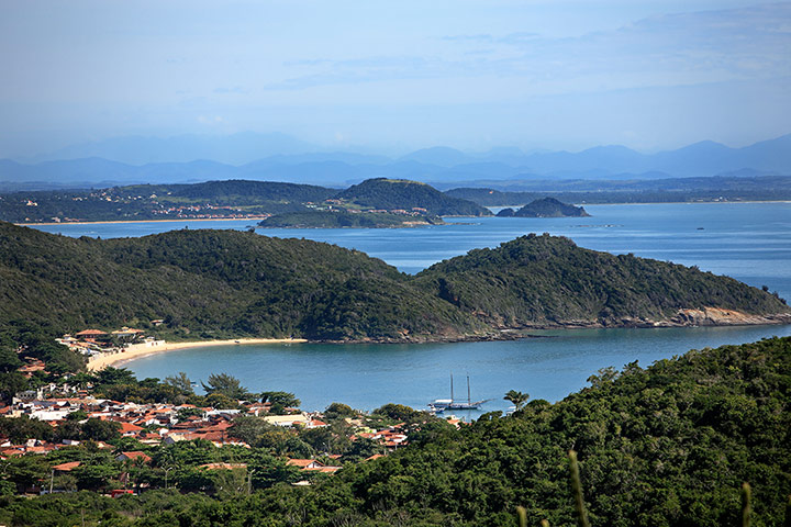 Brazil beaches: praia joao fernandes buzios near rio de janeiro