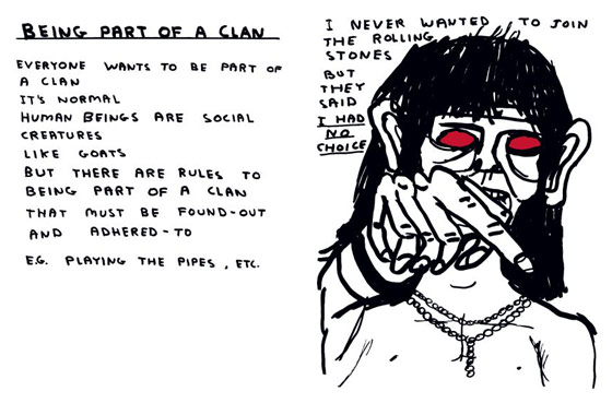 David Shrigley: Being Part of a Clan