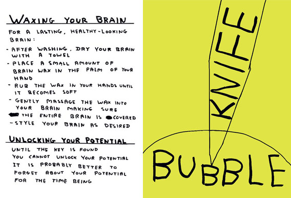 David Shrigley: Waxing Your Brain