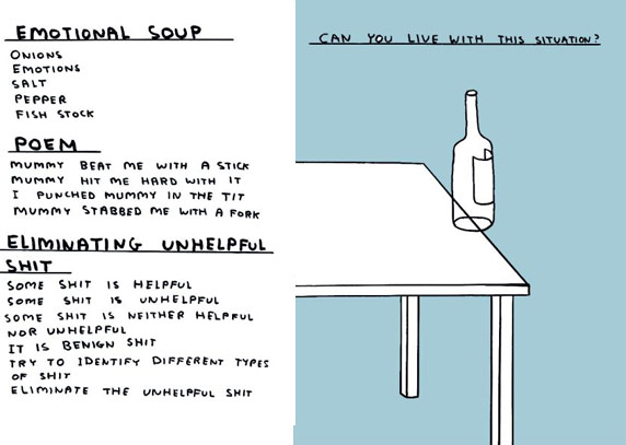 David Shrigley: Emotional Soup