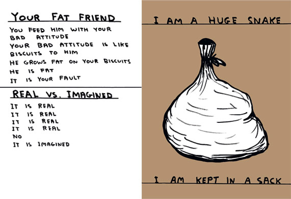 Shrigley: Your Fat Friend