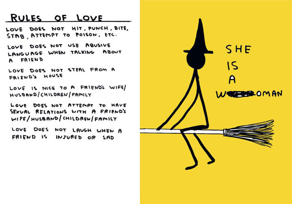 Shrigley: Rules of Love