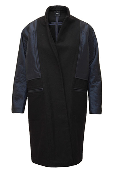 Fashion Blogger Robot: Contrast coat, £160