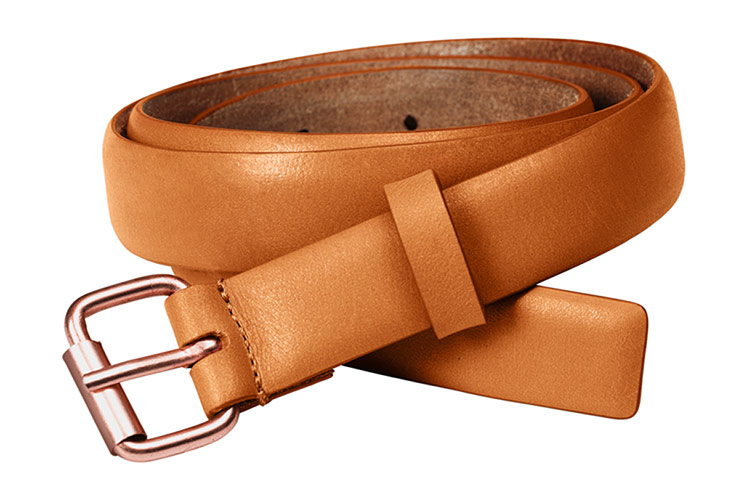 Fashion blogger Bip Ling: Brown leather belt