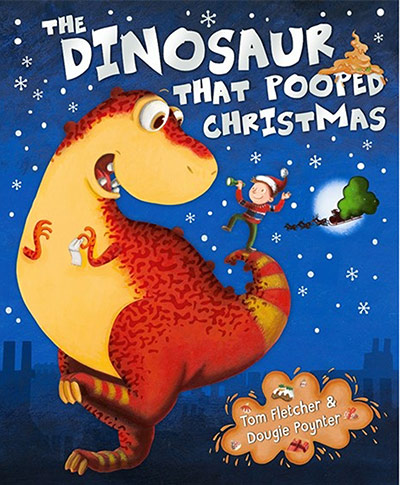 Childrens Books: The Dinosaur that Pooped Christmas 