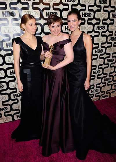 Red Carpet Globes: Actresses from series Girls