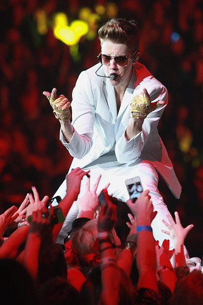 Week in music: Justin Bieber on stage in Birmingham, Alabama