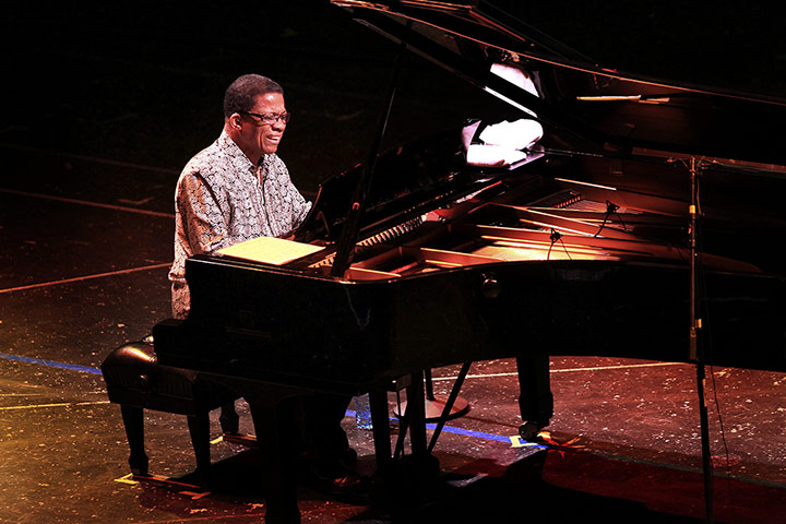 Week in music: US Jazz musician Herbie Hancock plays at the Jazz Festival in Panama City