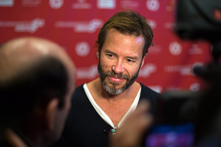 Sundance: Guy Pearce arrives for the premiere of Breathe In