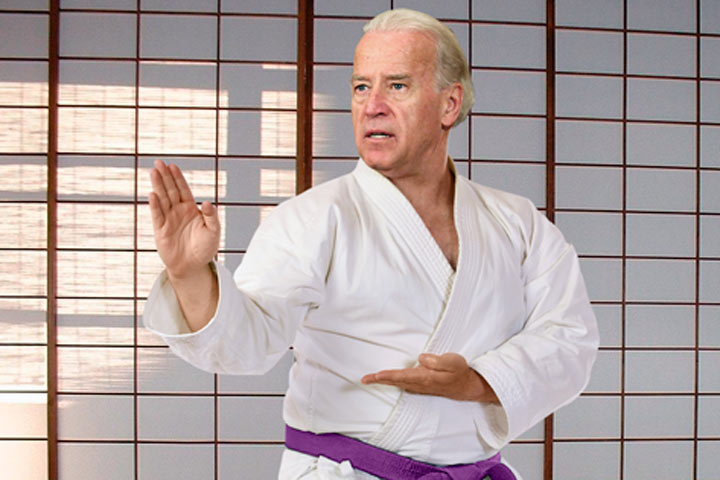 Biden Now A Purple Belt