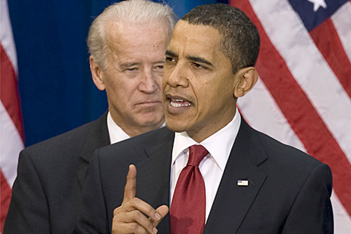 Obama Asks Biden Not To Stand So Close