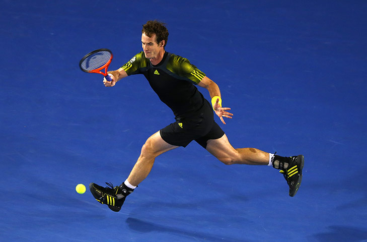 Andy Murray v Roger Federer: Australian Open semi-final - in pictures ...