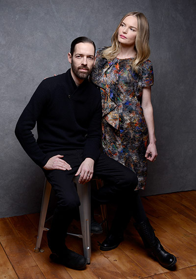 Sundance: Filmmaker Michael Polish and actress Kate Bosworth from the film Big Sur