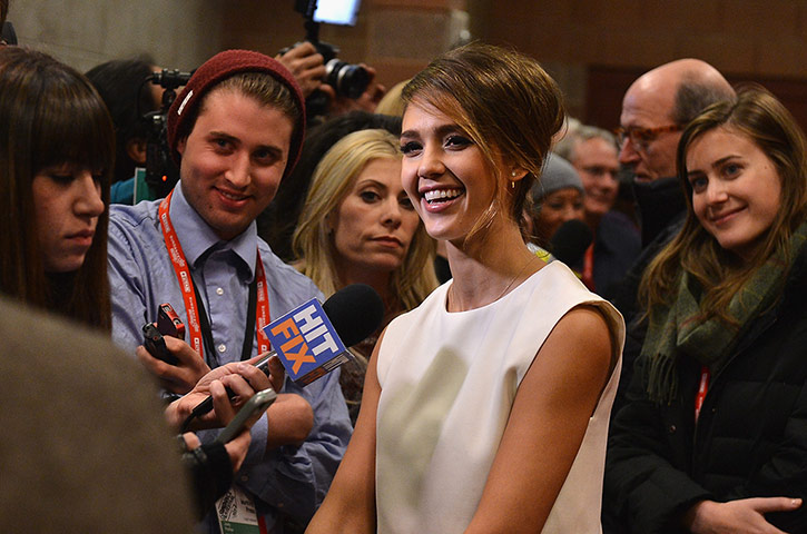 Sundance: Jessica Alba attends the A.C.O.D premiere 