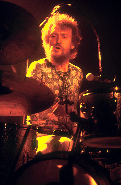 Ginger Baker: The Baker Gurvitz Army perform at the Oxford New Theatre in February 1975