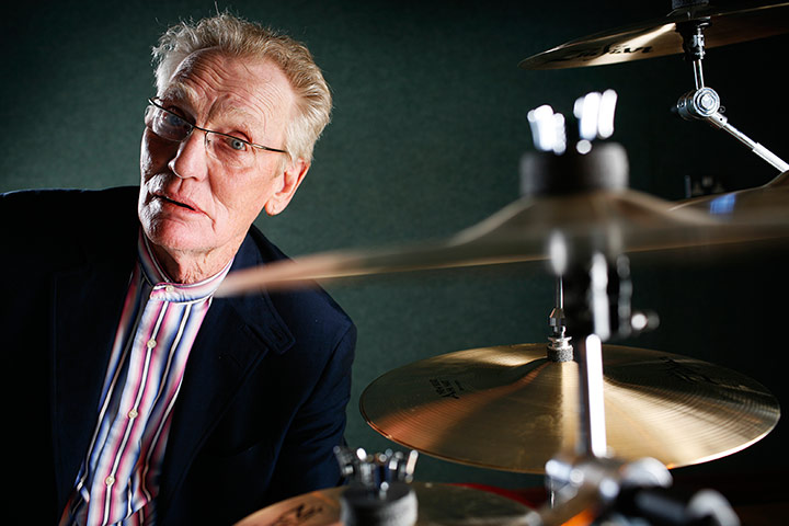 Ginger Baker: Ginger Baker photographed in 2008 for the Guardian