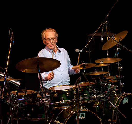 Ginger Baker: Ginger Baker's Jazz Confusion Perform In Warwick