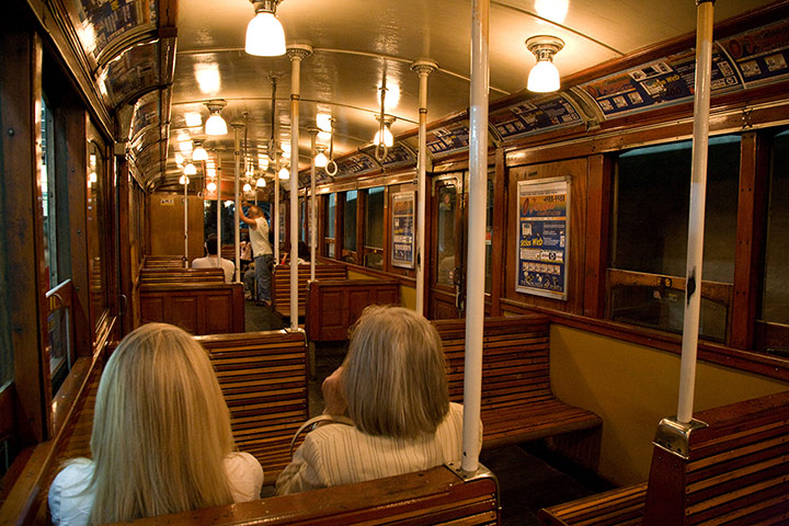 World subways: Subte A Train, Metro, Buenos Aires, Argentina