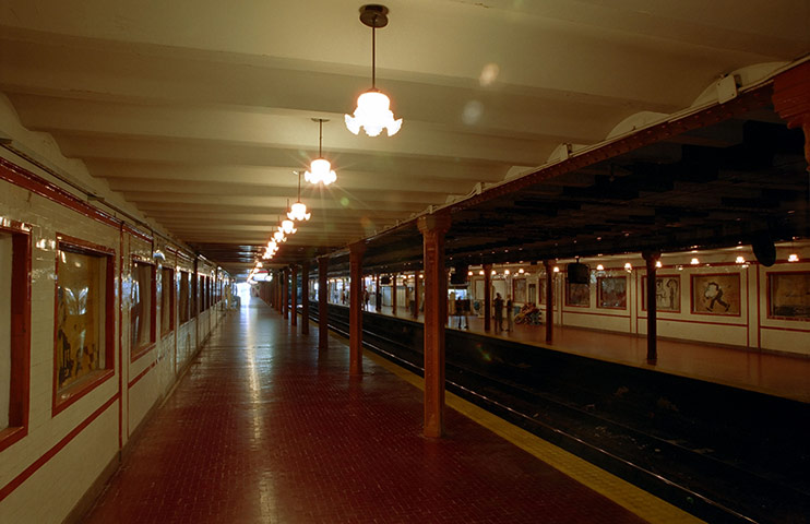 World subways: Buenos Aires Subte Estacion Peru on Linea A