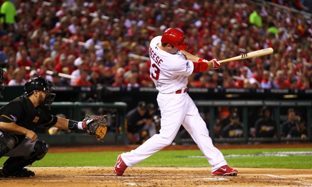 St Louis Cardinals eliminate Pittsburgh Pirates | Sport | The Guardian