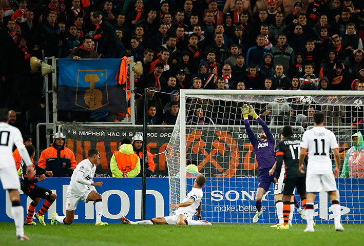 football-: Shakhtar Donetsk v Manchester United