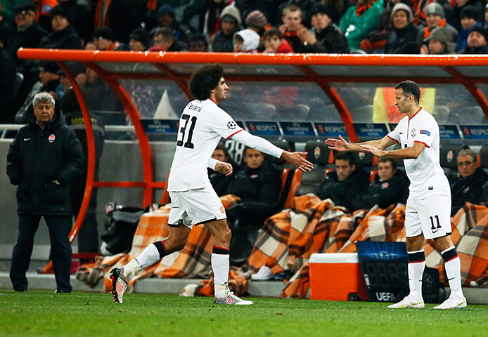 football-: Shakhtar Donetsk v Manchester United