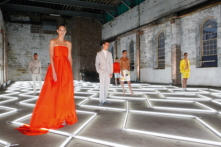 Art and fashion: art and fashion Jonathan Jones for Calvin Klein 