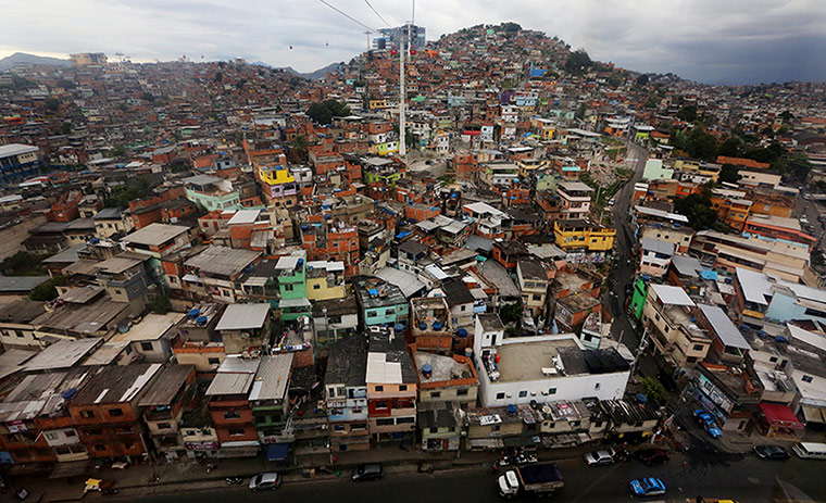 Rio favelas: Complexo do Alemão