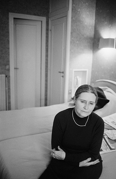 Doris Lessing obit: 1981: Doris Lessing in France