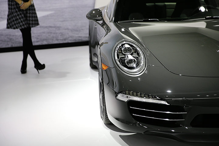 L.A. and Tokyo Motor Show: 2014 Porsche 911 50th anniversary edition, LA