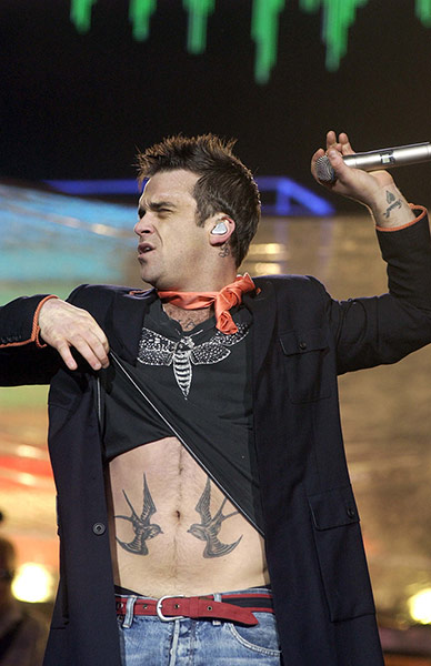 Tattoo: Robbie Williams 