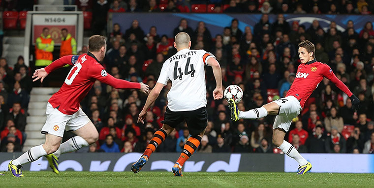 footy.: Manchester United v Shakhtar Donetsk - UEFA Champions League