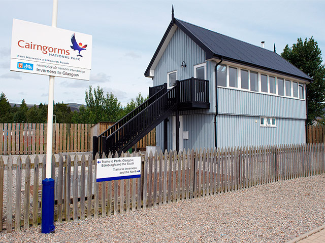 Cottages Cairngorms: The Signal Box, Newtonmore, the Cairngorms