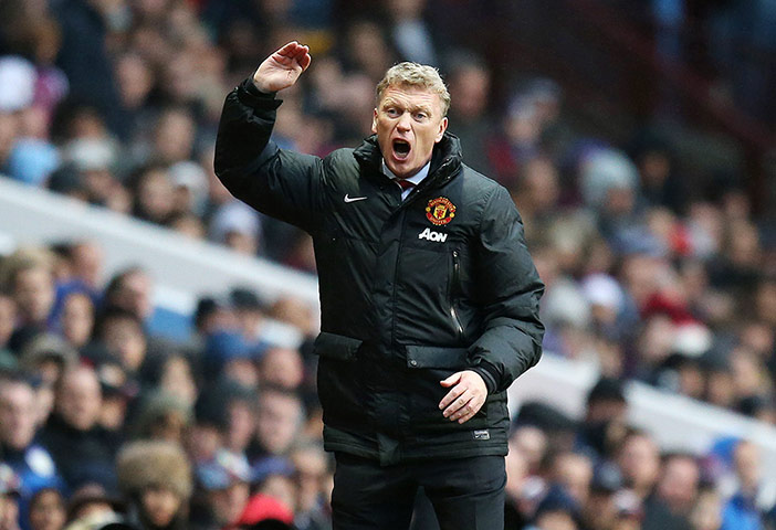 sport: Aston Villa v Manchester United - Barclays Premier League