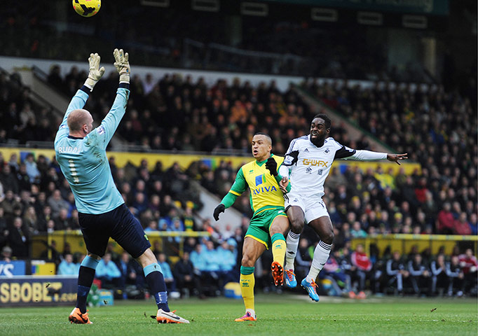 sport-: Norwich City v Swansea City - Barclays Premier League