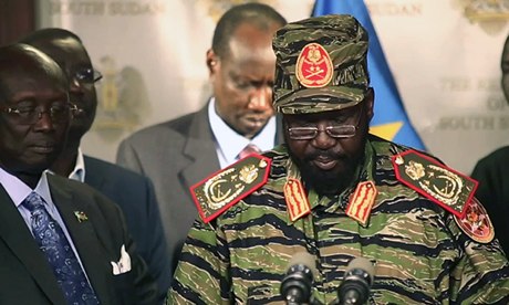 South Sudan's president, Salva Kiir