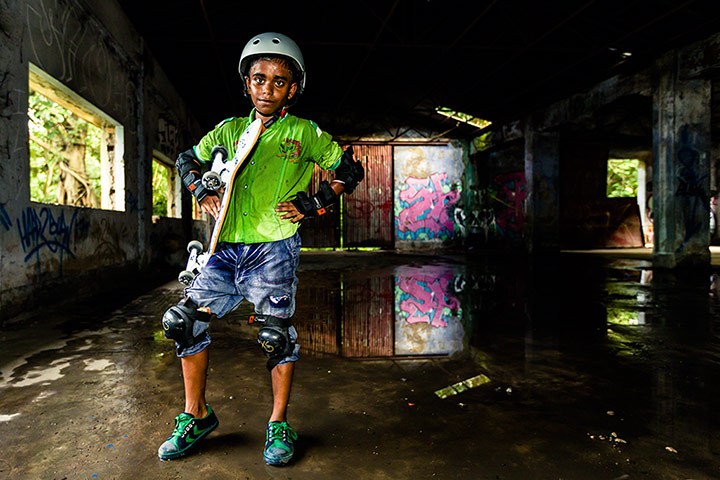 TPOTY: Local skateboarder, Kolkata Skateboarding, India