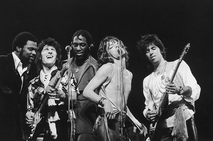 Keith Richards Rolling Stones At Knebworth