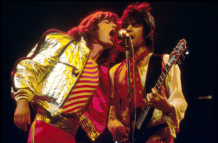 Keith Richards Mick Jagger Festhalle Frankfurt, Germany, April 1976