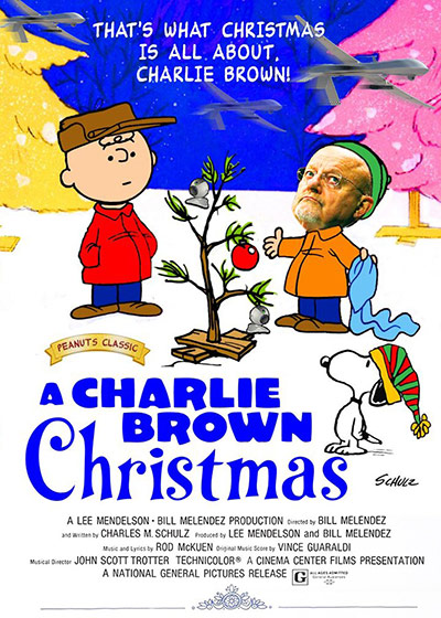 darth christmas: charlie brown