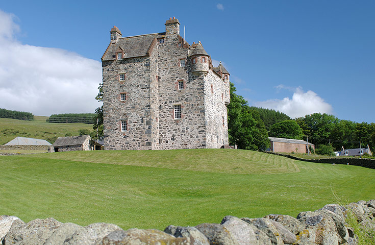 Cool Castles: Forter Castle, Perthshire