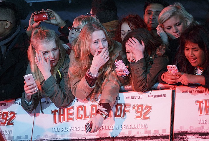 Class of '92: Girls crying after meeting Harry Styles