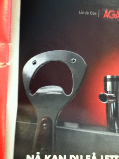 Snapshot: Shocked bottle opener