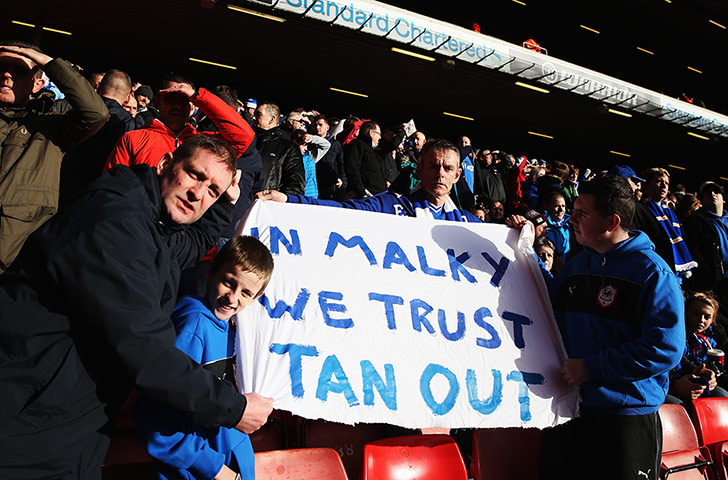 Saturday premier league: Cardiff City fans