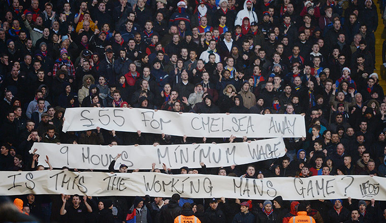 Palace v Newcastle: Crystal Palace fans