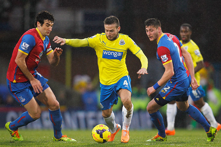 Palace v Newcastle: Yohan Cabaye